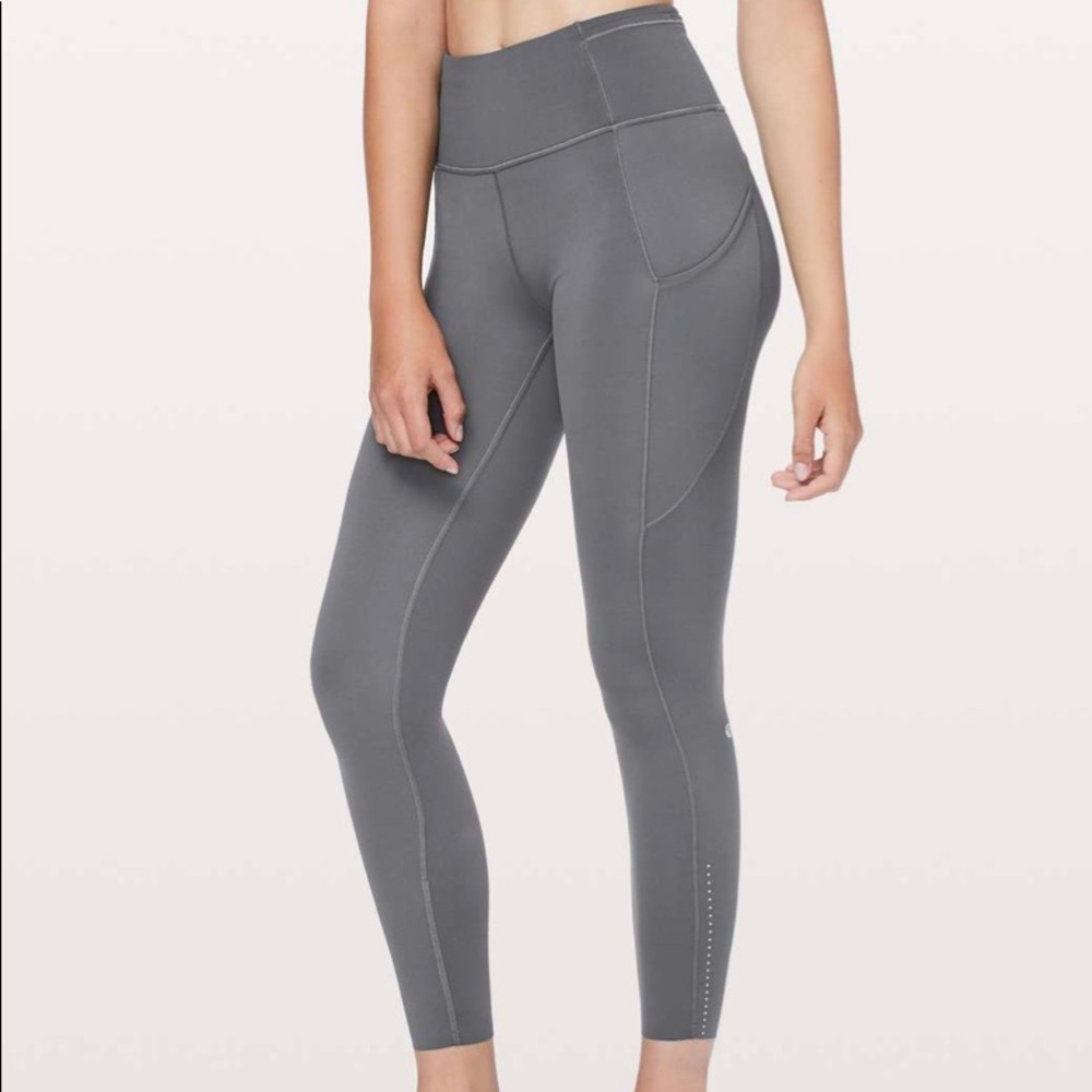 Lululemon Fast & Free 7/8 Tight II *Nulux 25" - Picture 2 of 6